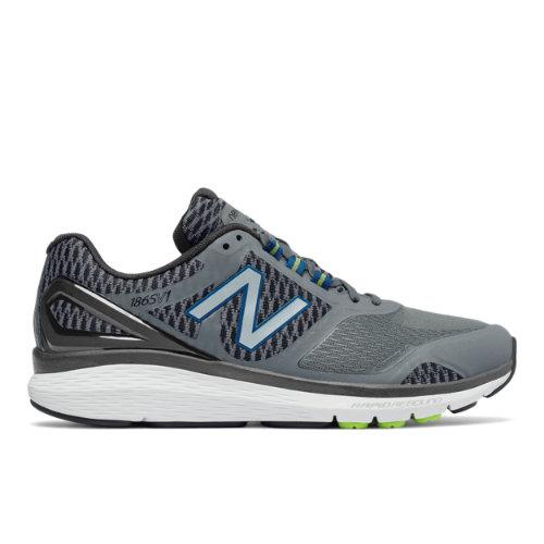 New Balance 1865 Men's Fitness Walking Shoes - Grey/black (mw1865gy)