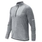 New Balance 73264 Men's J.crew Nb Heat Half Zip - Grey (jmt73264ag)