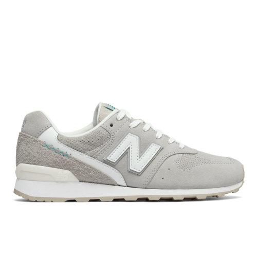 New Balance 696 Folk Festival Women's Running Classics Shoes - Off White/green (wl696bh)