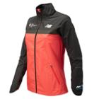 New Balance 73210 Women's Nyc Marathon Windcheater Jacket - Red (wj73210venr)