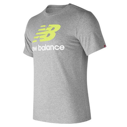 New Balance 73587 Men's Essentials Stacked Logo Tee - (mt73587)