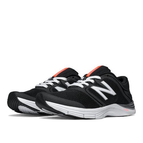 New Balance 711v2 Mesh Trainer Women's Gym Trainers Shoes - Black, White (wx711mb2)
