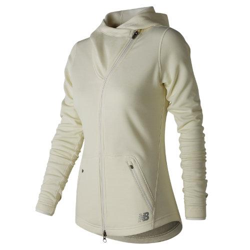 New Balance 73100 Women's Nb Heat En Route Jacket - Off White (wj73100sst)