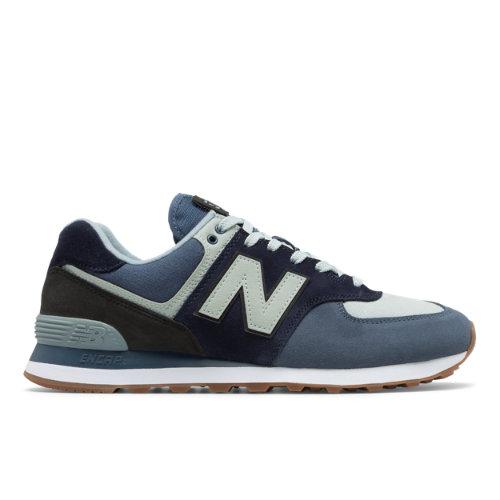 New Balance 574 Military Patch Men's 574 Shoes - Navy/black (ml574mla)