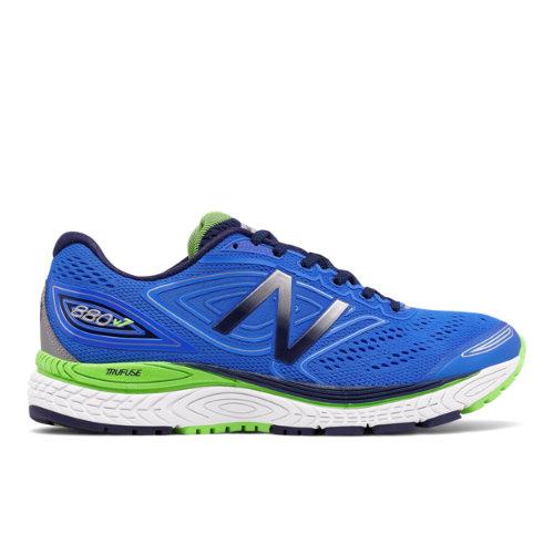 New Balance 880v7 Men's Distance Shoes - Blue/navy/green (m880bw7)