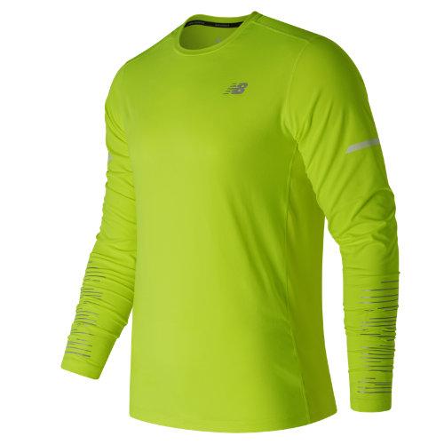 New Balance 71201 Men's Viz Long Sleeve - Yellow (mt71201hil)