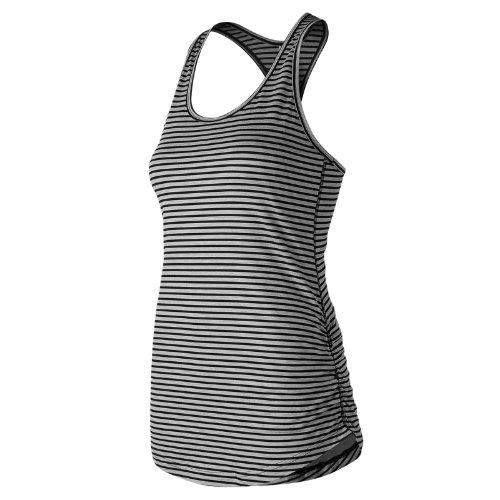 New Balance 73122 Women's Printed Transform Tank - Grey/black (wt73122bhb)