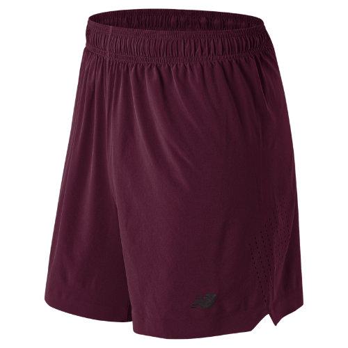New Balance 53053 Men's 7 Inch Shift Short - Burgundy, Black (ms53053bub)