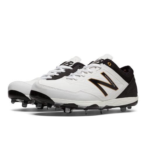 New Balance Metal Minimus Men's Low-cut Cleats Shoes - White/black (mbbwk)