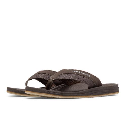 New Balance Purealign Thong Men's Flip Flops Shoes - Brown (m6057br)