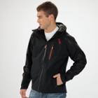 New Balance 1100 Men's New Balance Infinite Jacket - Caviar, Tango Red (moj1100cav)