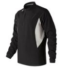 New Balance 413 Men's Long Sleeve Ace Baseball Jacket - Black (tmmj413tbk)