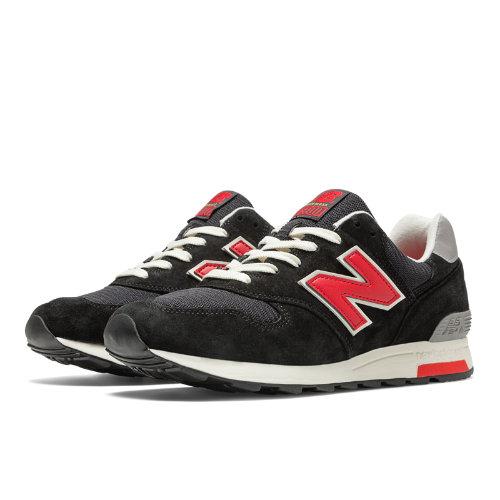 New Balance 1400 Connoisseur Authors Men's Made In Usa Shoes - Black, Red (m1400hb)