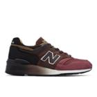 New Balance 997 Baseball Men's Made In Usa Shoes - Black/brown/red (m997dwb)