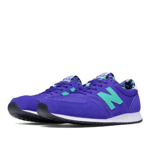 New Balance 420 Artistic Pop Women's Running Classics Shoes - Purple/teal (wl420apb)