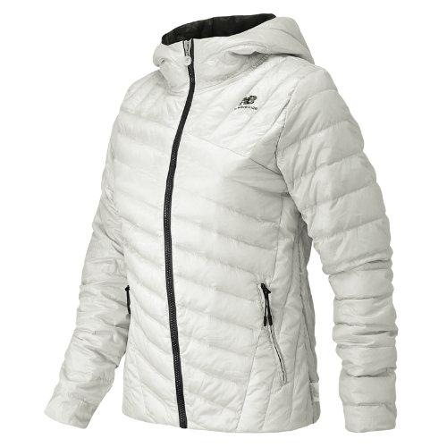 New Balance 53628 Women's Ultra Light Down Jacket - Rain Cloud (awj53628rcd)