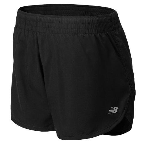 New Balance 5137 Women's Accelerate 5 Inch Short - Black (wrs5137bk)