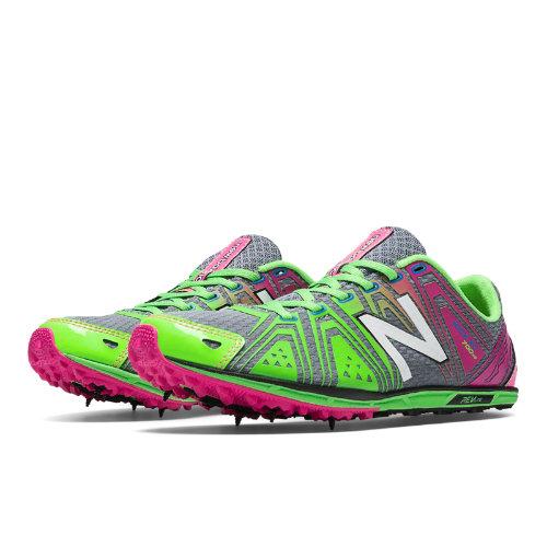 New Balance Xc700v3 Spike Women's Cross Country Shoes - Silver, Lime Green, Exuberant Pink (wxc700ps)