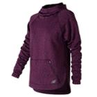 New Balance 73147 Women's Nb Heat Pullover - Purple (wt73147bao)