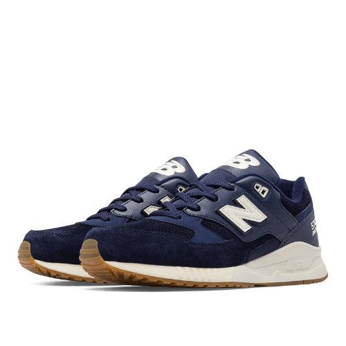 New Balance 530 90s Running Solids Men's Running Classics Shoes - Navy (m530aae)