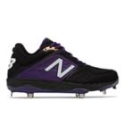 New Balance Fresh Foam 3000v4 Metal Men's Cleats And Turf Shoes - Black/purple (l3000bp4)
