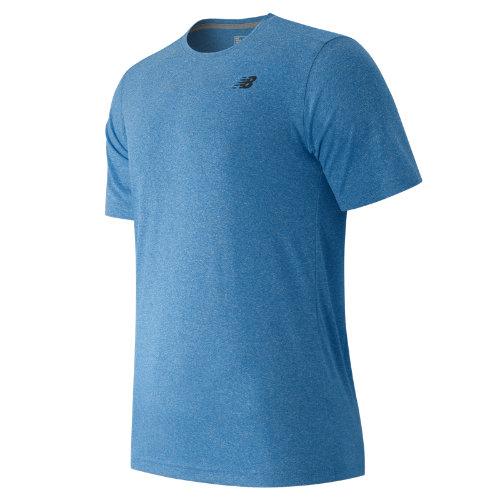 New Balance 53081 Men's Short Sleeve Heather Tech Tee - Sonar Heather (mt53081soh)