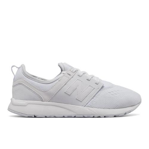 New Balance 247 Sport Kids Grade School Lifestyle Shoes - White (kl247s3g)