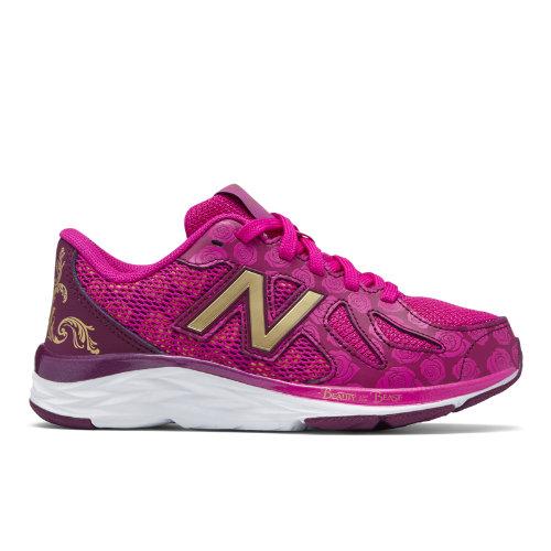 New Balance 790v6 Disney Kids Grade School Running Shoes - Pink/red/gold (kj790b2y)