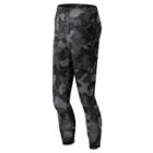New Balance 71153 Women's Premium Performance 3/4 Printed Crop - Black (wp71153bpt)