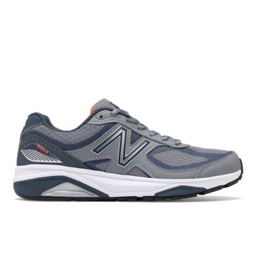 New Balance 1540v3 Made In Us Women's Motion Control Shoes - Grey/orange (w1540gd3)