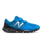 New Balance Hook And Loop 690v2 Trail Kids Grade School Running Shoes - Blue/black (ke690rey)