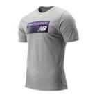 New Balance 91511 Men's Nb Athletics Banner Tee - Purple (mt91511prp)