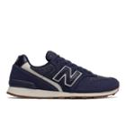 New Balance 696 Women's Running Classics Shoes - Navy/off White (wl696tc)