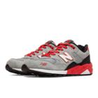 New Balance 580 Elite Mecha Men's Running Classics Shoes - Grey, Red, Black (mrt580sr)