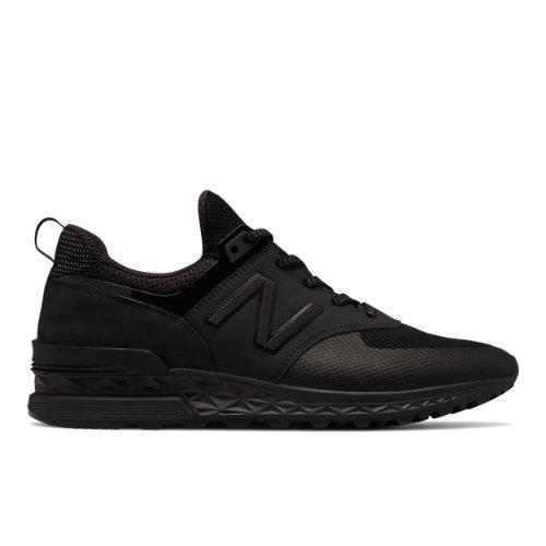 New Balance 574 Sport Men's Sport Style Shoes - Black (ms574scf)