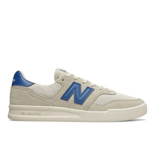 New Balance 300 Men's Court Classics Shoes - Off White/blue (crt300yc)