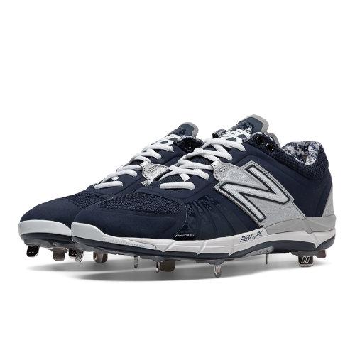 New Balance Low-cut 3000v2 Metal Cleat Men's Low-cut Cleats Shoes - Navy, Silver (l3000tn2)