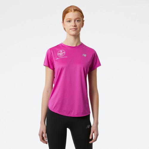 New Balance Women's Rbc Brooklyn Half Training Accelerate Short Sleeve