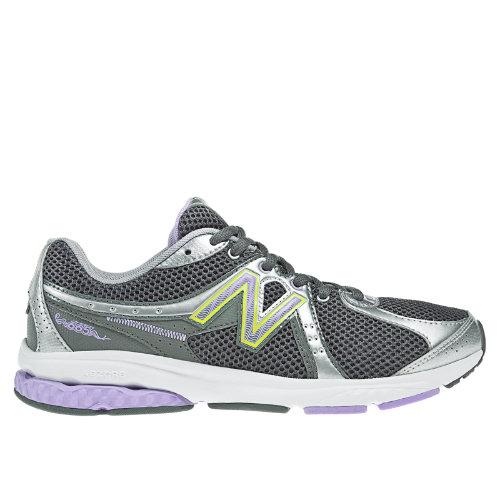 New Balance 665 Women's Fitness Walking Shoes - Silver/purple/grey (ww665bp)