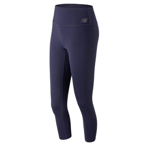 New Balance 83114 Women's Printed High Rise Transform Crop 2.0 - Navy (wp83114pgm)