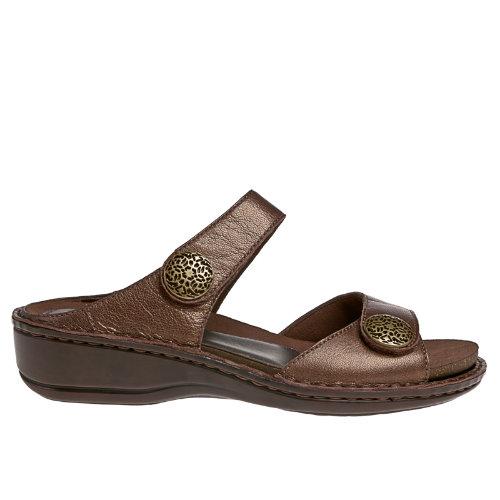 Aravon Charlotte Women's Casuals Shoes - Bronze (aal08bz)