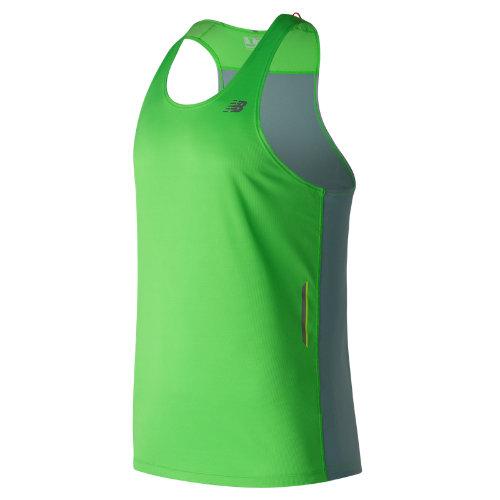 New Balance 63222 Men's Nb Ice Singlet - Green/blue (mt63222vdc)