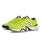 New Balance 1296 Women's Tennis Shoes - Lime Yellow, White, Dark Grey (wc1296yb)