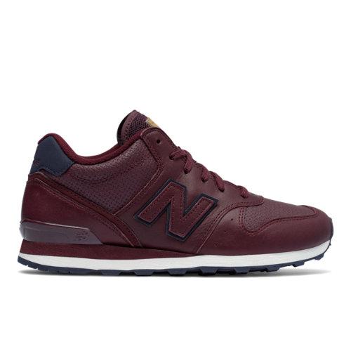 New Balance Mid-cut 696 Women's Running Classics Shoes - Red/navy (wh696pkp)