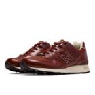 New Balance 577 Made In Uk Test Match Leather Men's Running Classics Shoes - Burgundy (m577tlr)