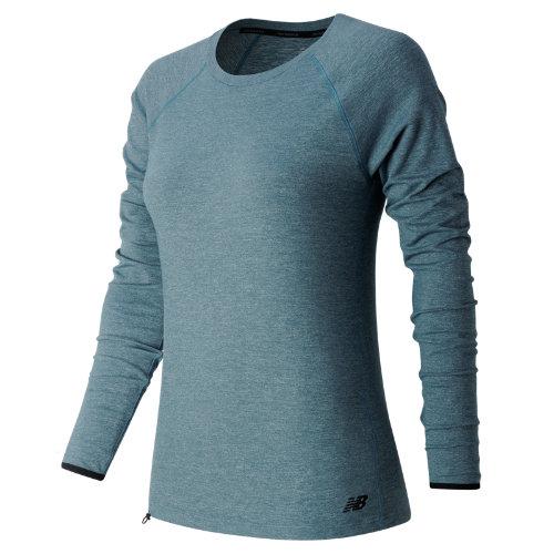 New Balance 63513 Women's Sport Style Ls Shirt - Blue (wt63513rih)