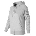 New Balance 63550 Women's Brooklyn Half Finisher Hoodie - Grey (wj63550vagw)