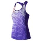 New Balance 71223 Women's Nb Ice Printed Tank - Purple/pink/white (wt71223edv)