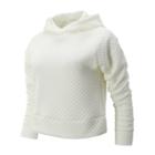 New Balance 93119 Women's Nb Heat Loft Hoodie - Off White (wt93119sst)