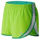 New Balance 53145 Women's Accelerate 2.5 Inch Short - Green (ws53145lig)